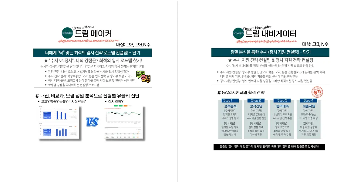 입시 컨설팅 안내